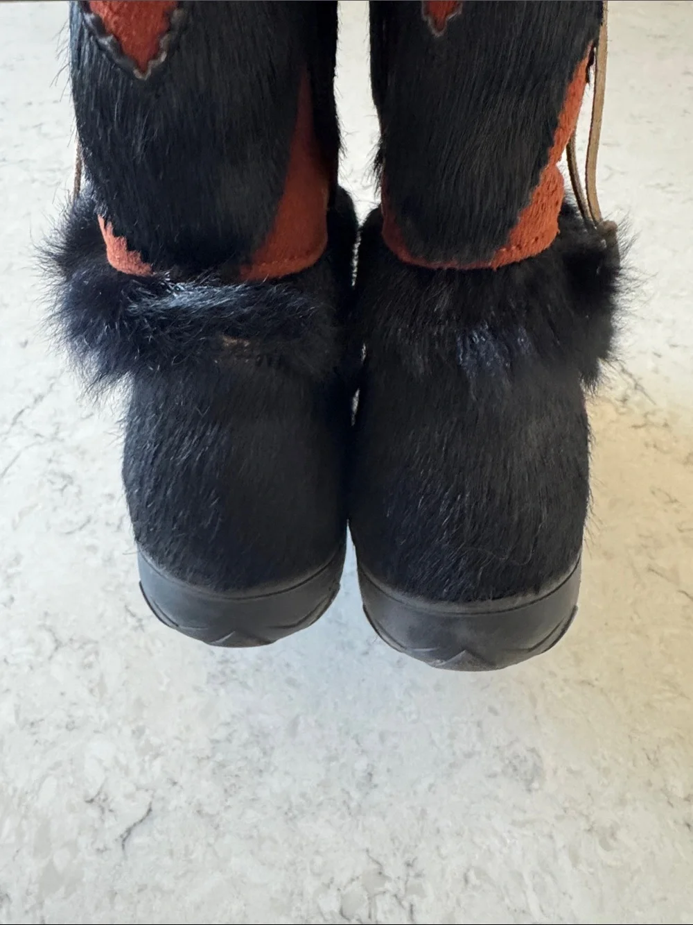 Tecnica Vintage Aprés Ski boots  Embroidered Winter Boots women’s 9